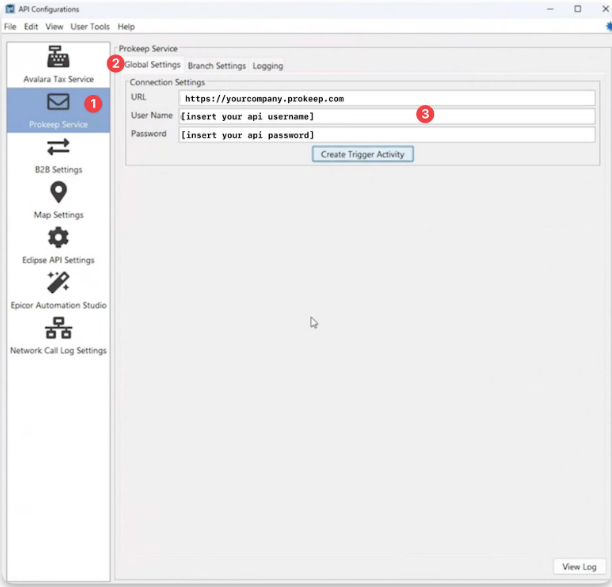 Prokeep Innovo SMS Integration Setup Instructions