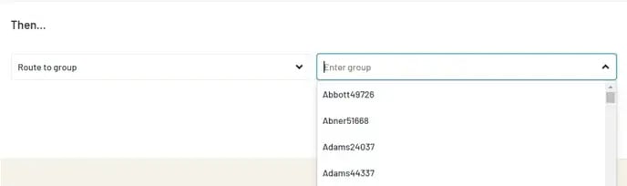 RoutetoGroupAction